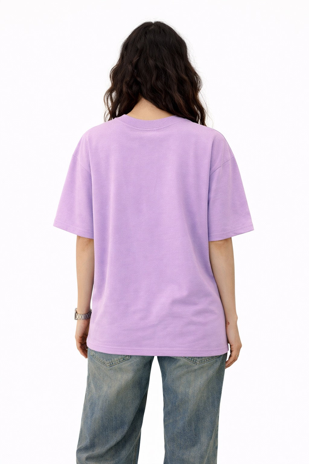 LAVENDER OVERSIZED T-SHIRT