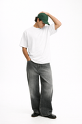 WHITE HEAVYWEIGHT OVERSIZED T-SHIRT