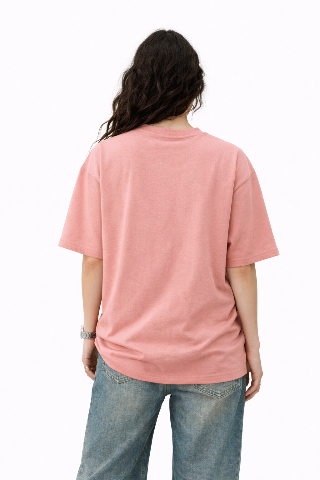 ROSE PINK OVERSIZED T-SHIRT