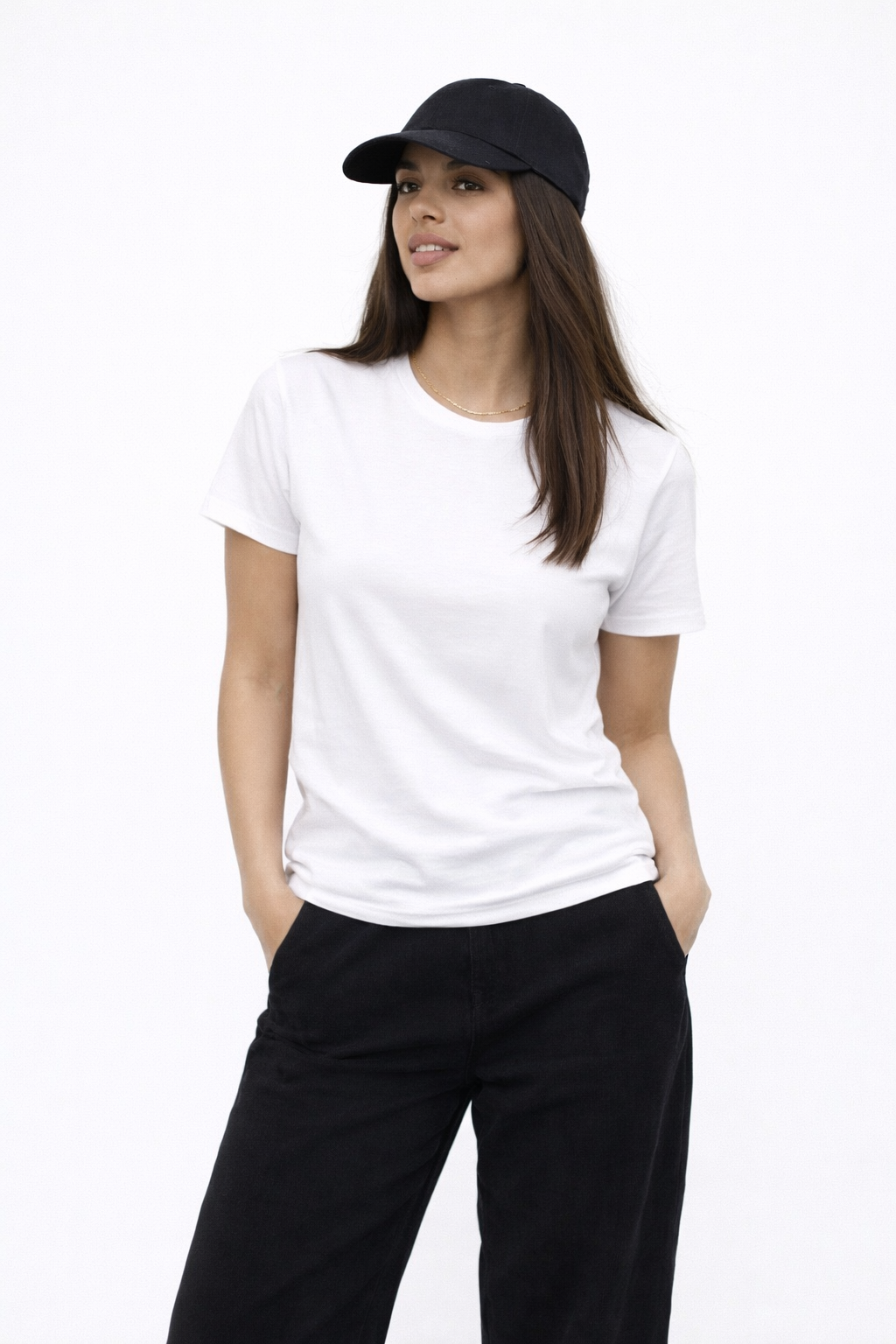 WHITE REGULAR T-SHIRT