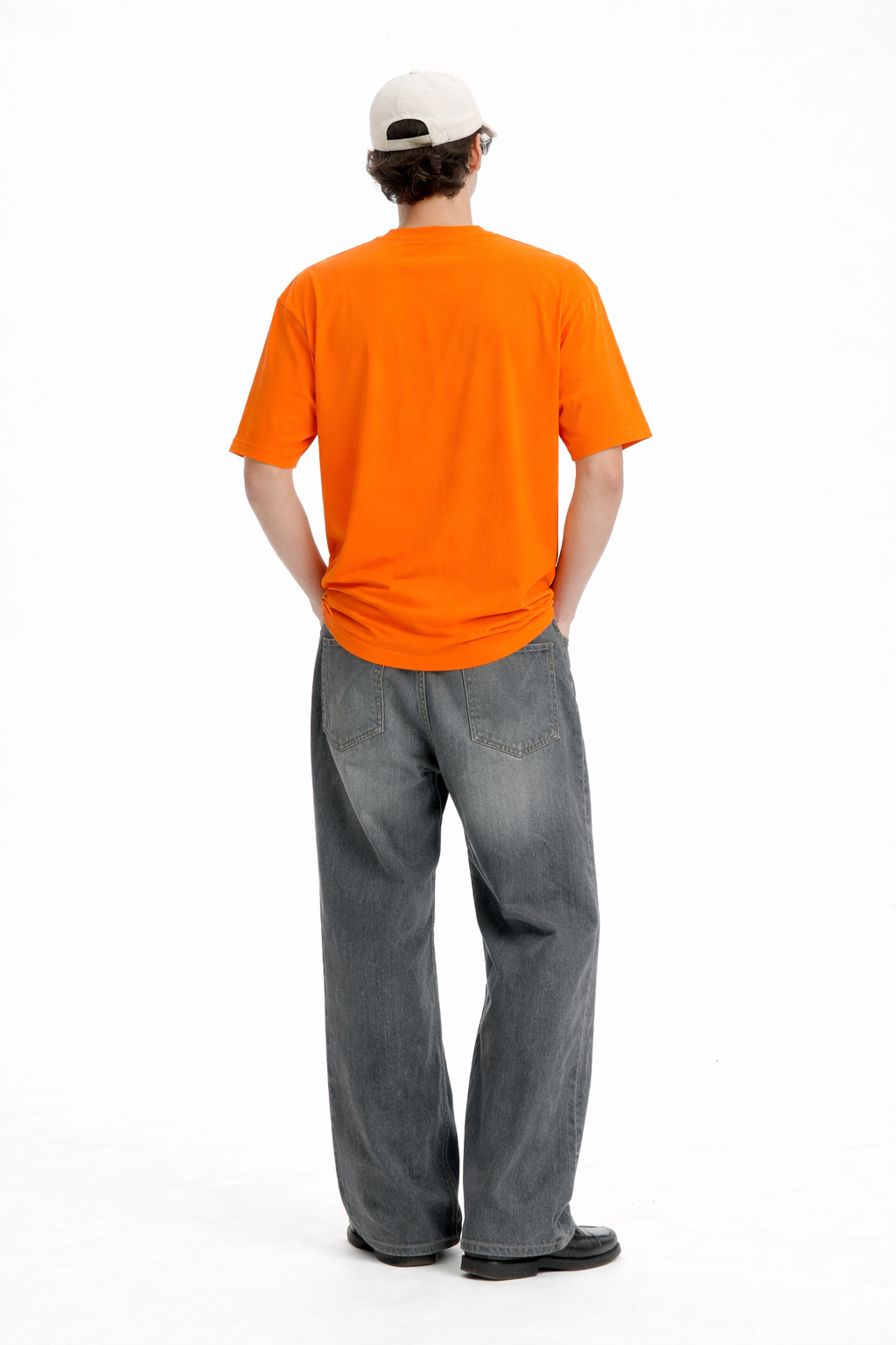 ORANGE HEAVYWEIGHT OVERSIZED T-SHIRT