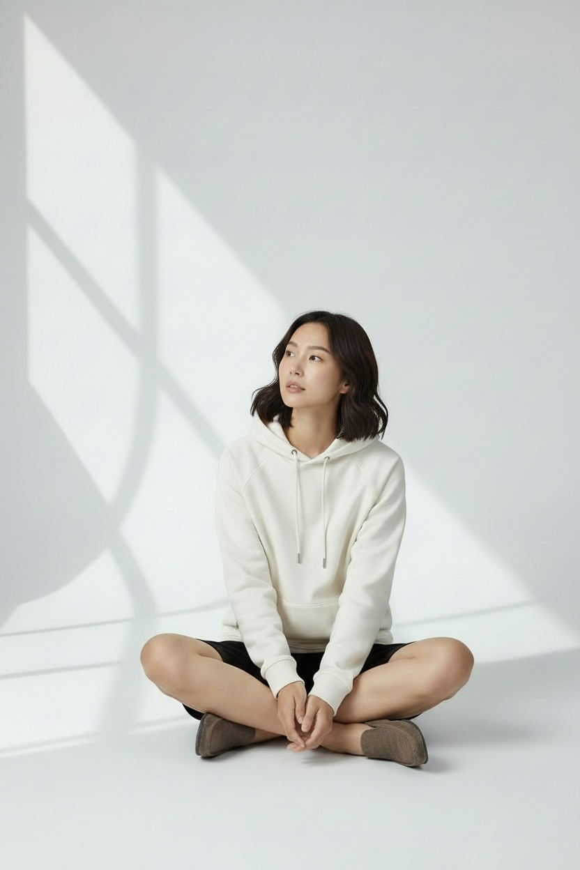 Off White Oversized Hoodie