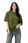 ARMY GREEN OVERSIZED T-SHIRT