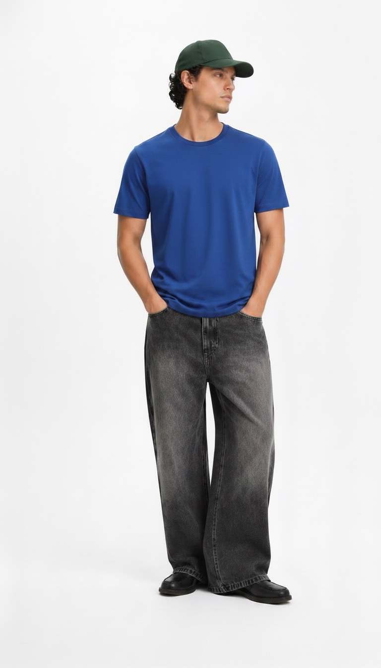 Royal Blue Regular T-Shirt