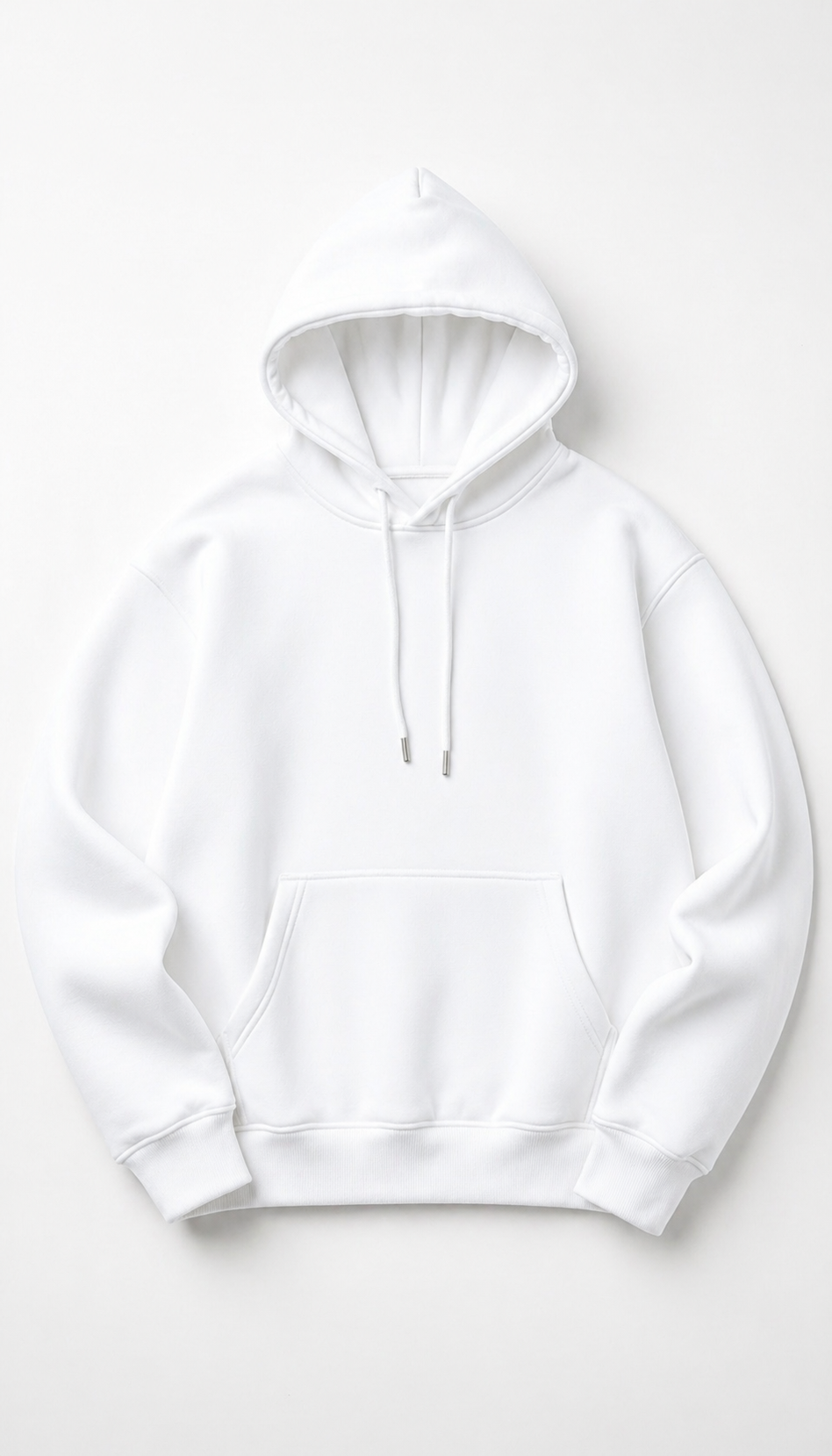 White Heavyweight Hoodie