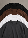 Heavyweight Pack of 4 T-Shirts