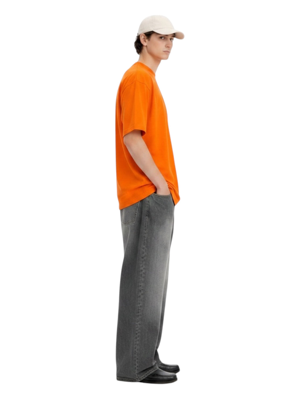 ORANGE HEAVYWEIGHT OVERSIZED T-SHIRT