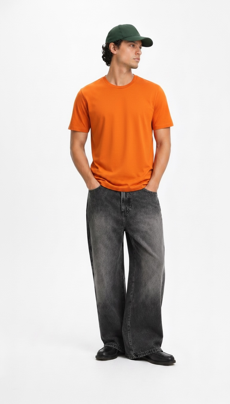 Orange Regular Fit