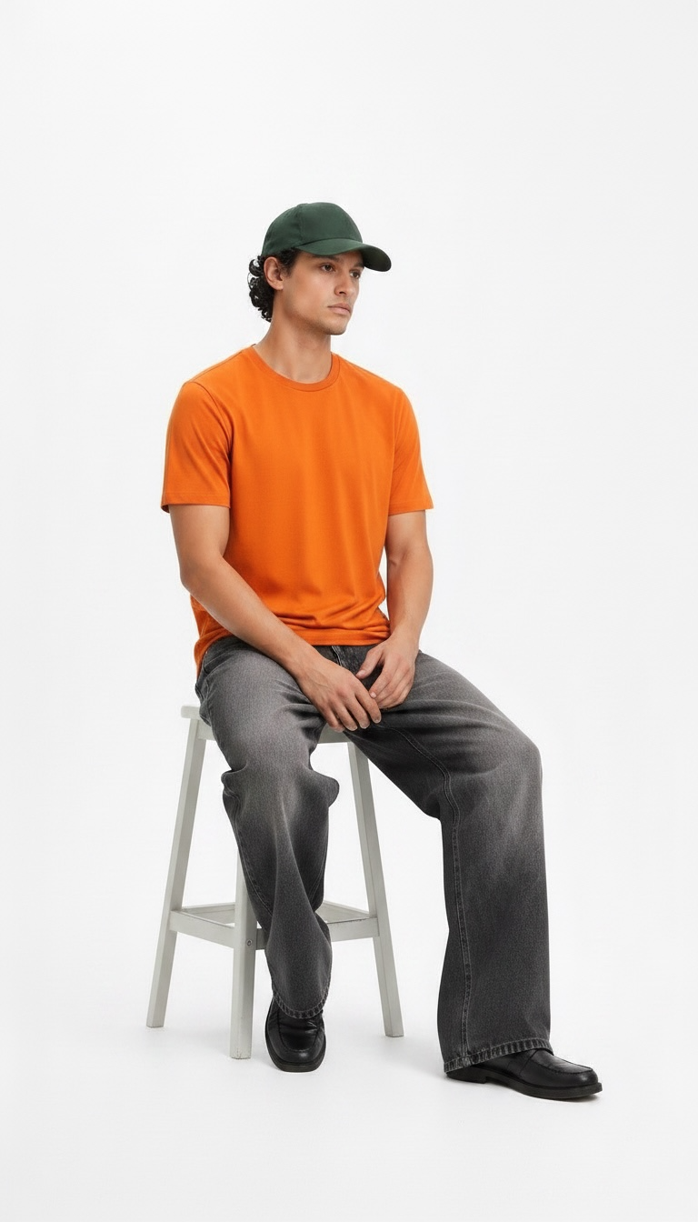 Orange Regular Fit
