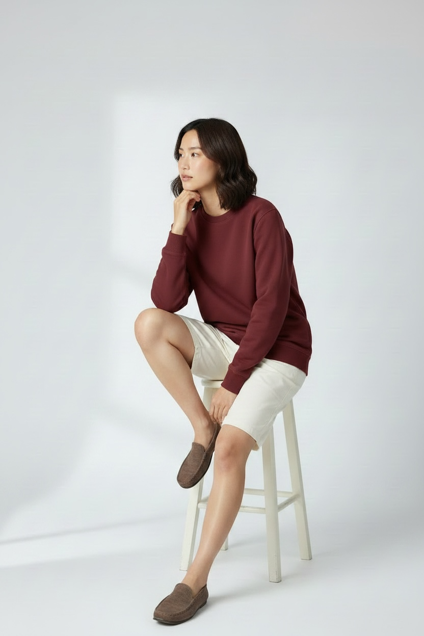 Maroon Regular Fit