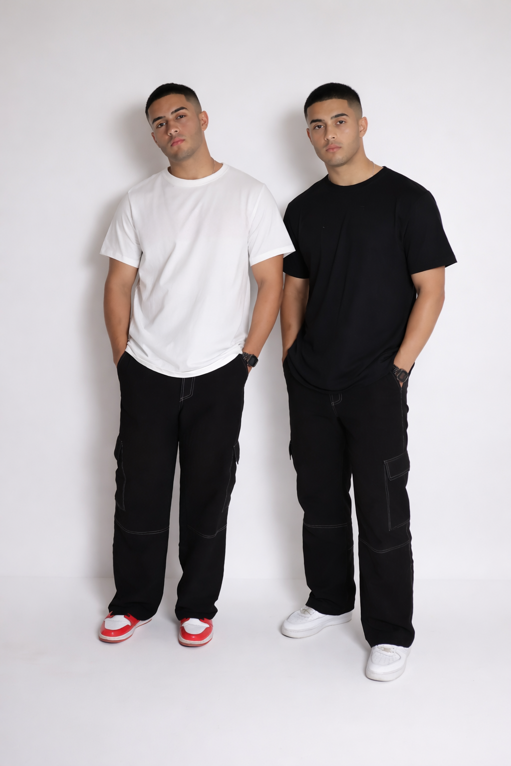 Pack of 2 White & Black