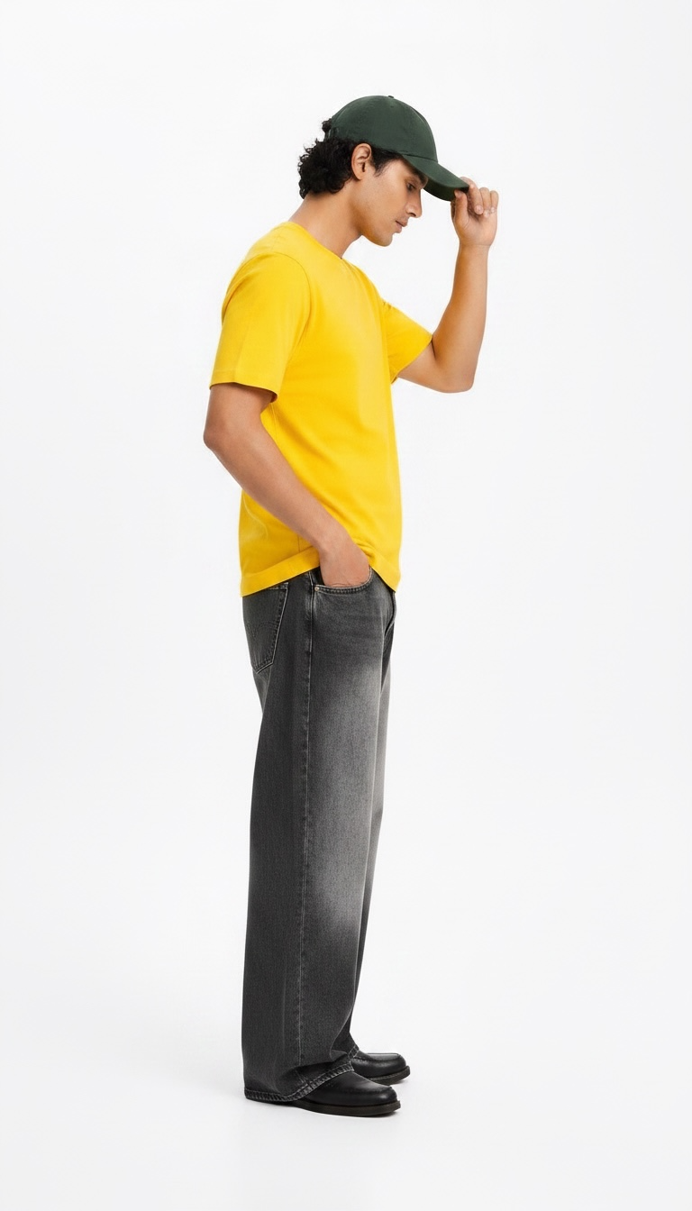 Yellow Regular Fit