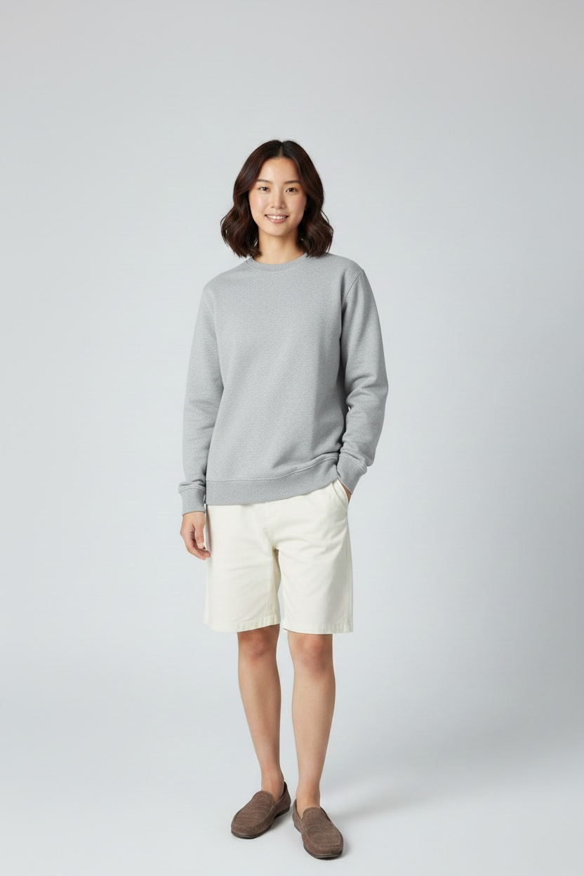 Grey Regular Sweatshirt