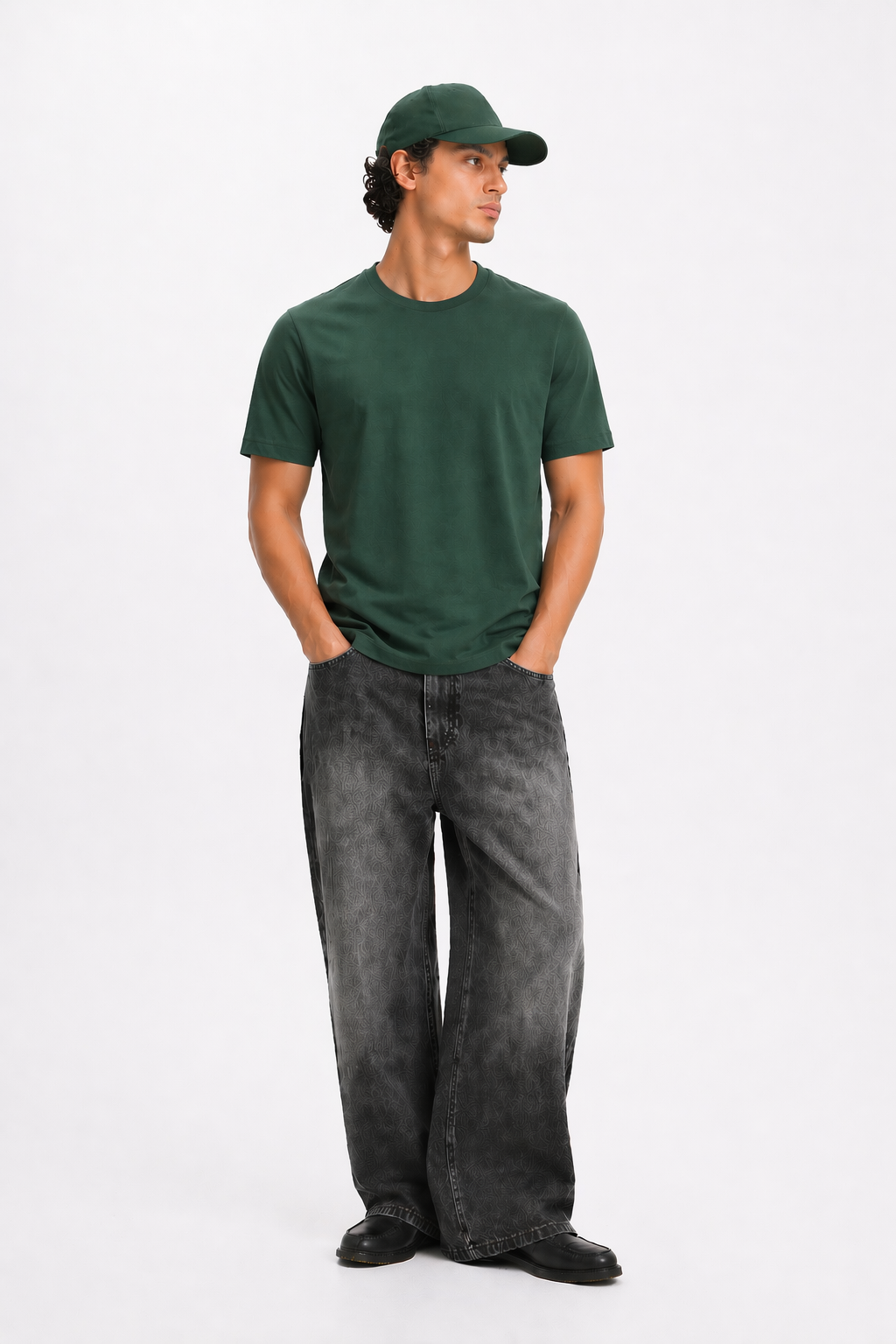 Bottle Green Regular Fit