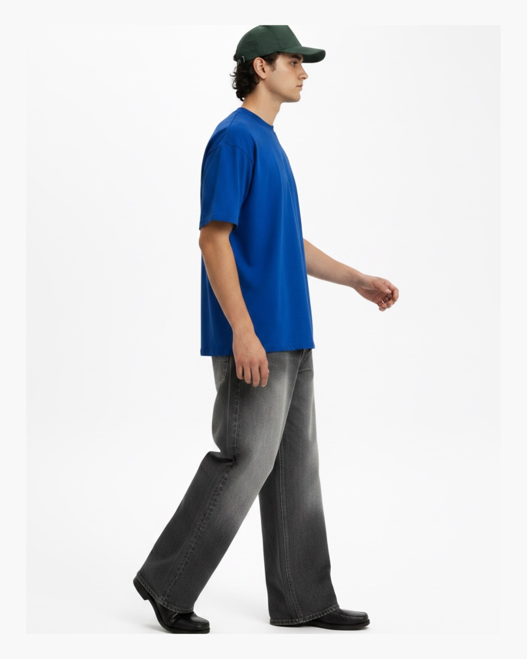ROYAL BLUE HEAVYWEIGHT OVERSIZED T-SHIRT