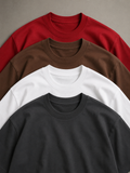 Heavyweight Pack of 4 T-Shirts