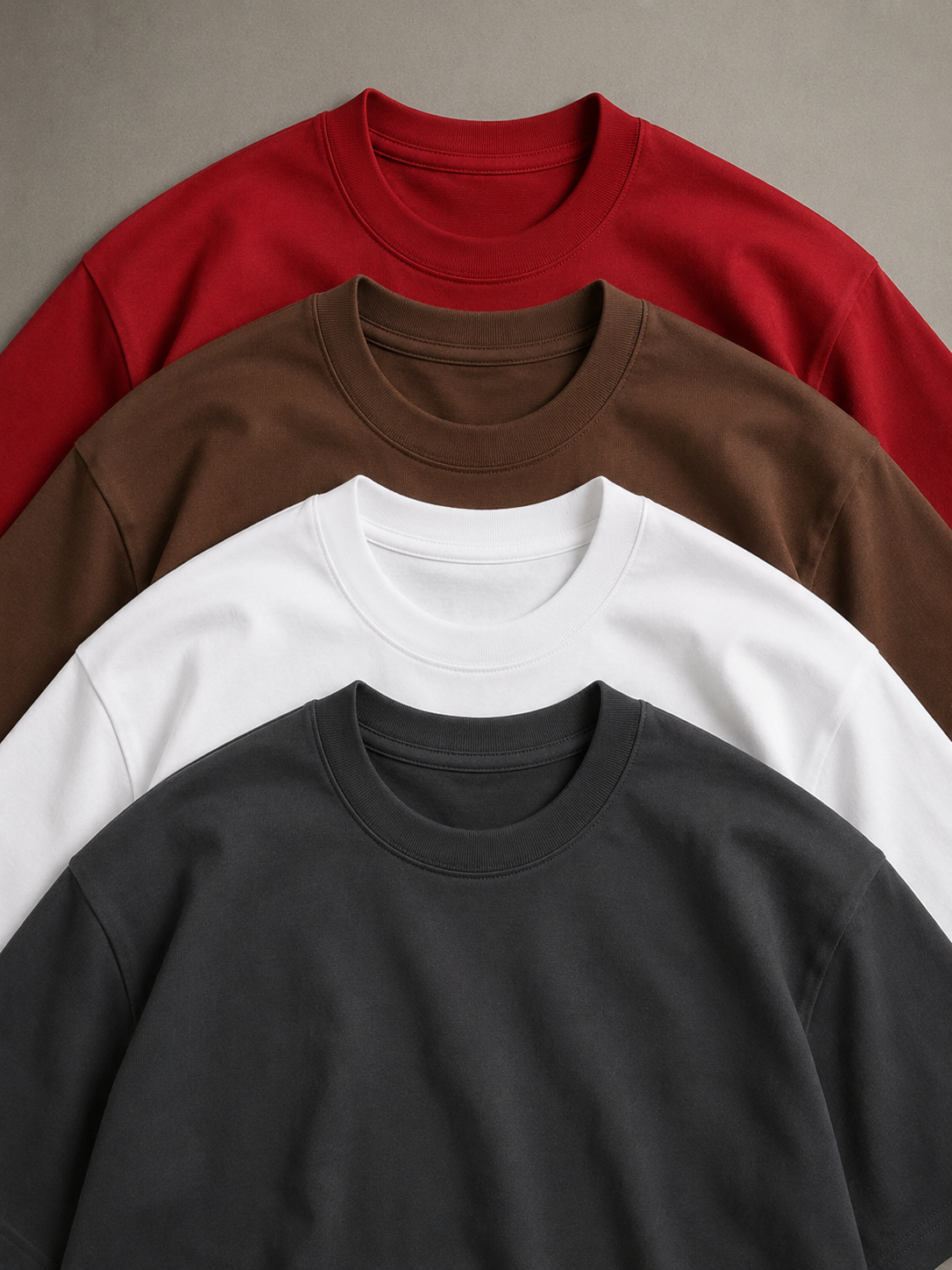 Heavyweight Pack of 4 T-Shirts