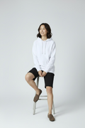 White Oversized Hoodie