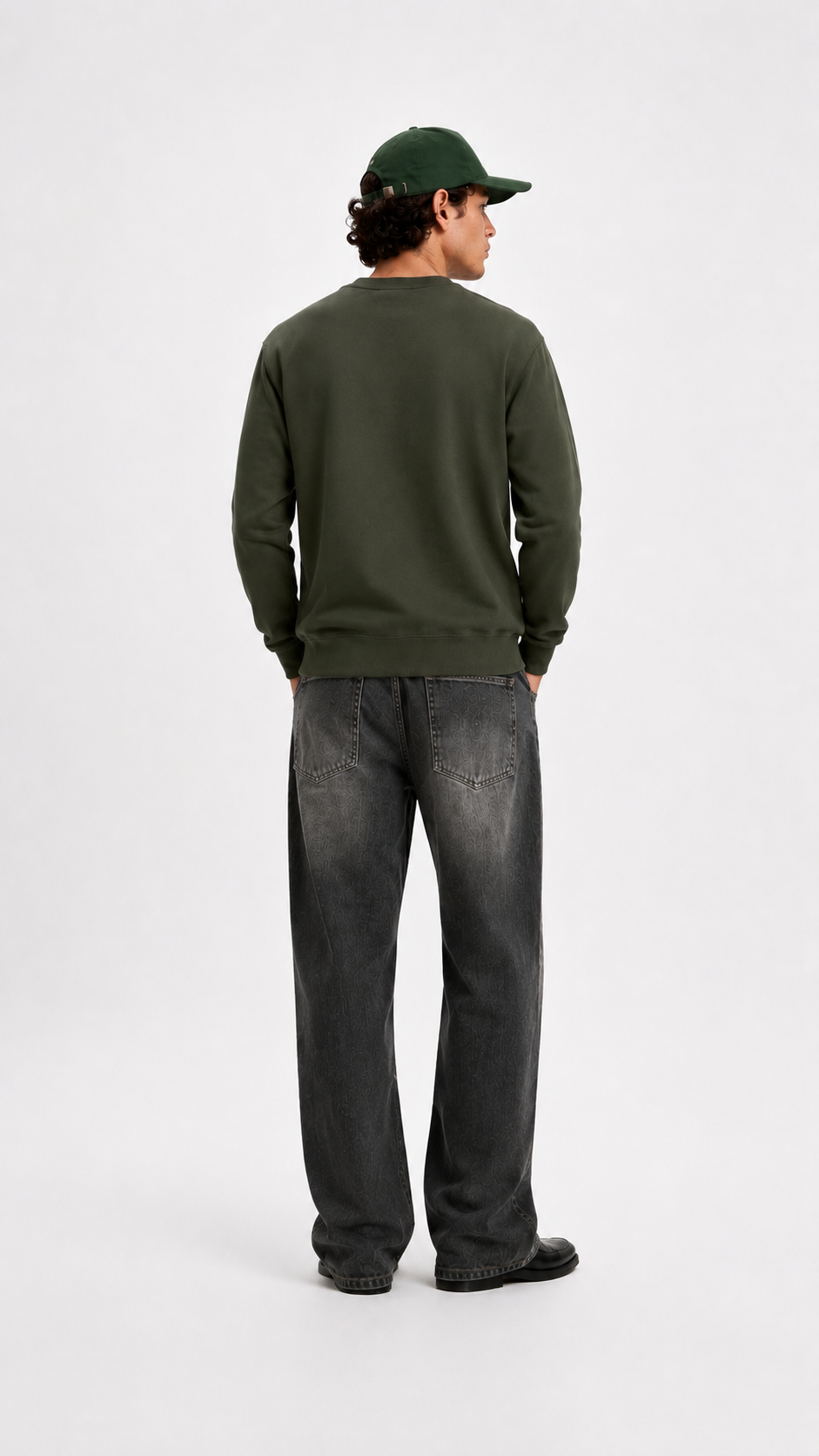 Army Green Regular Sweatshirt
