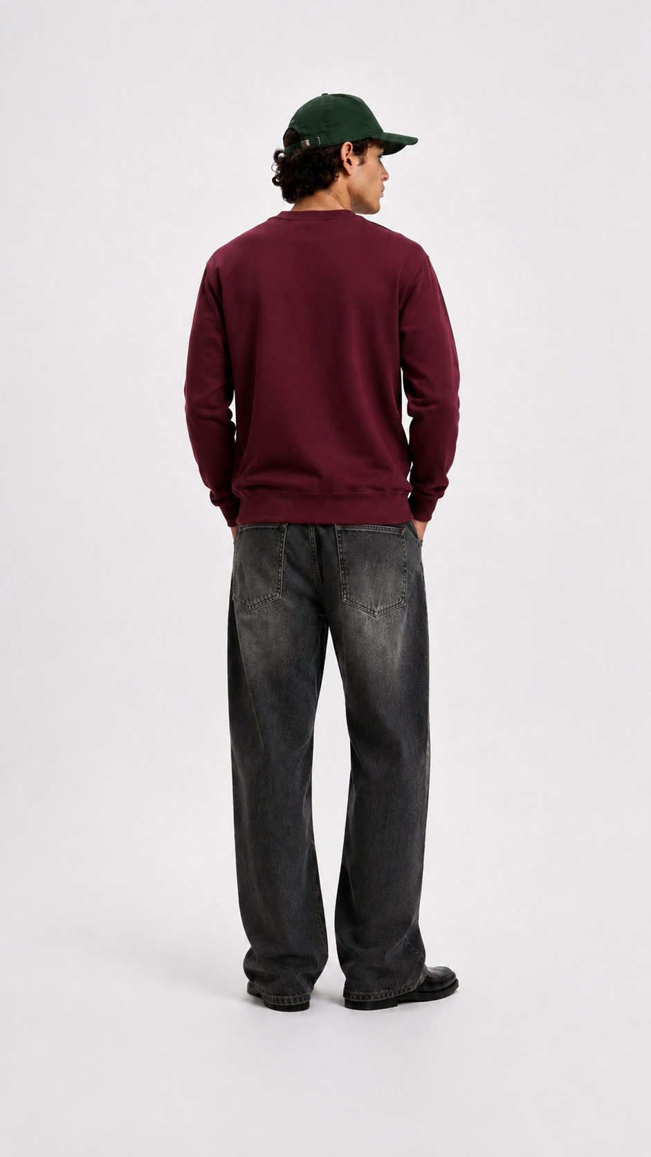 Maroon Regular Sweatshirt
