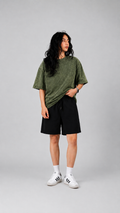 Black Oversized Shorts