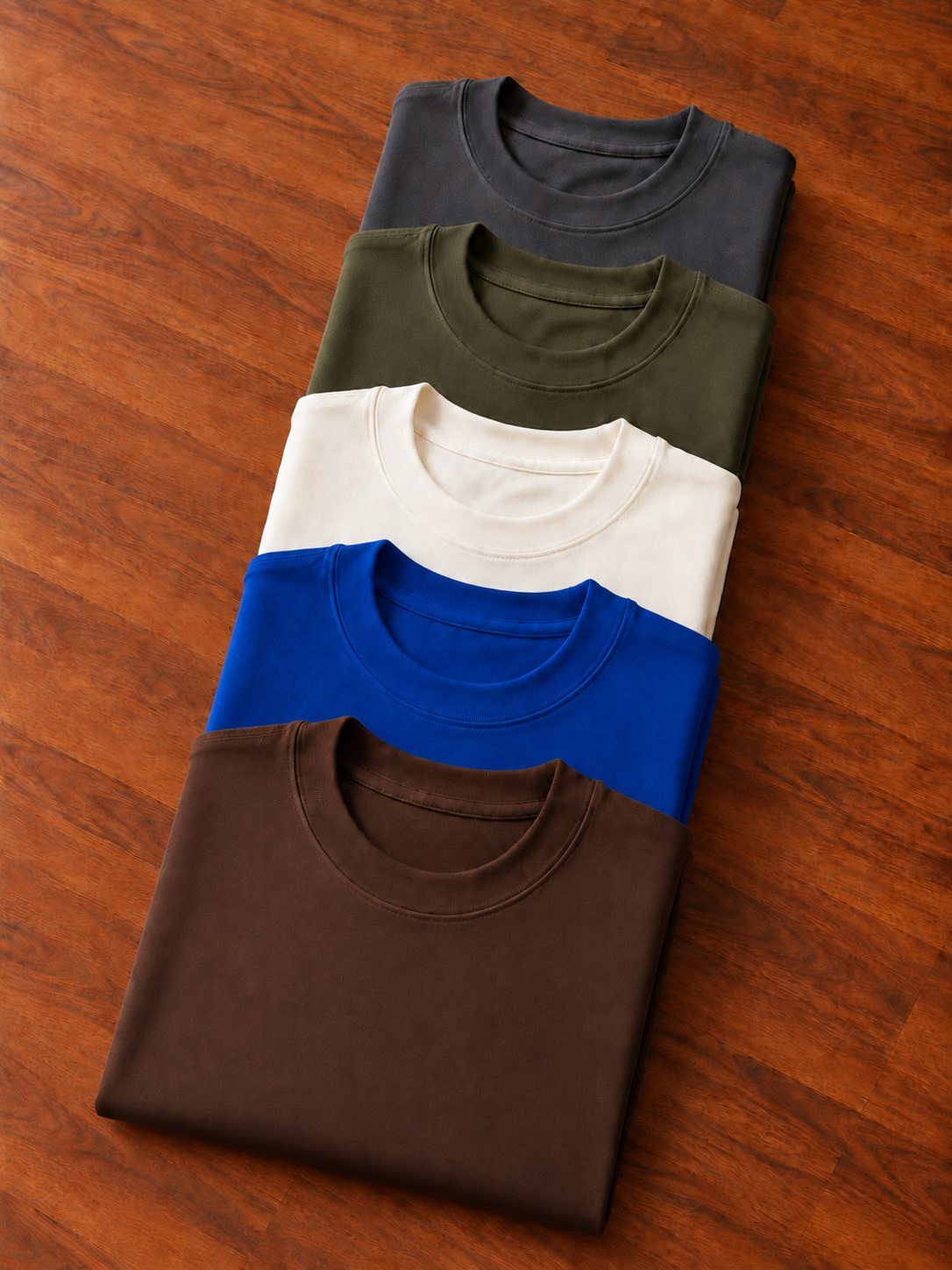 100% Cotton T-Shirt Pack of 5