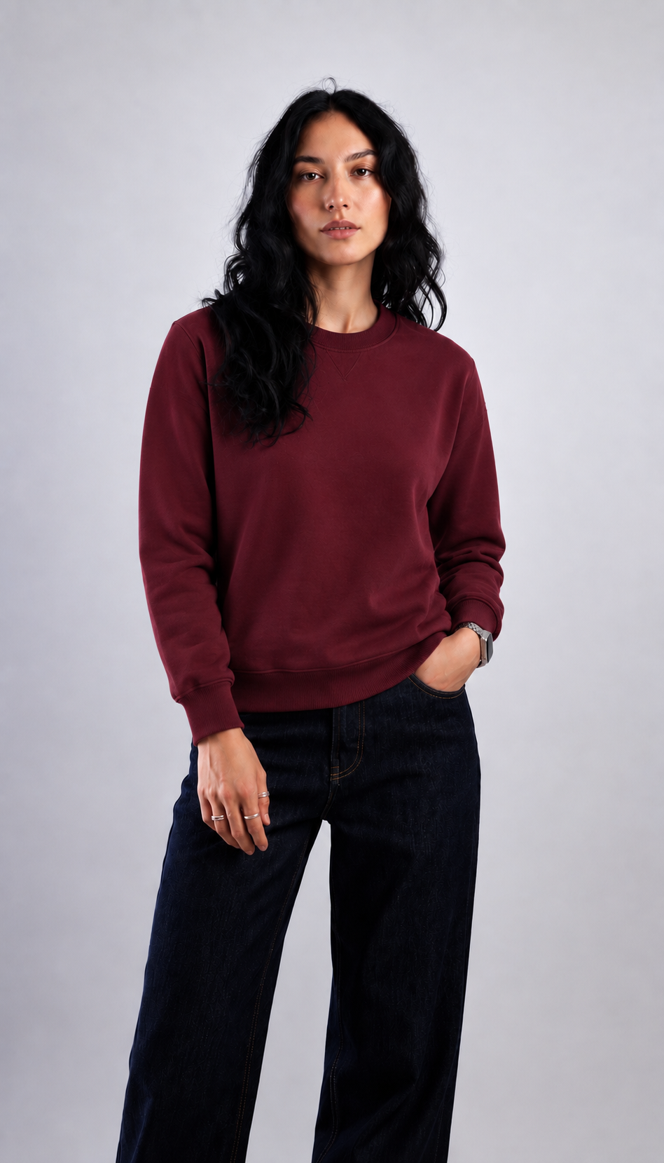 Maroon Regular Fit