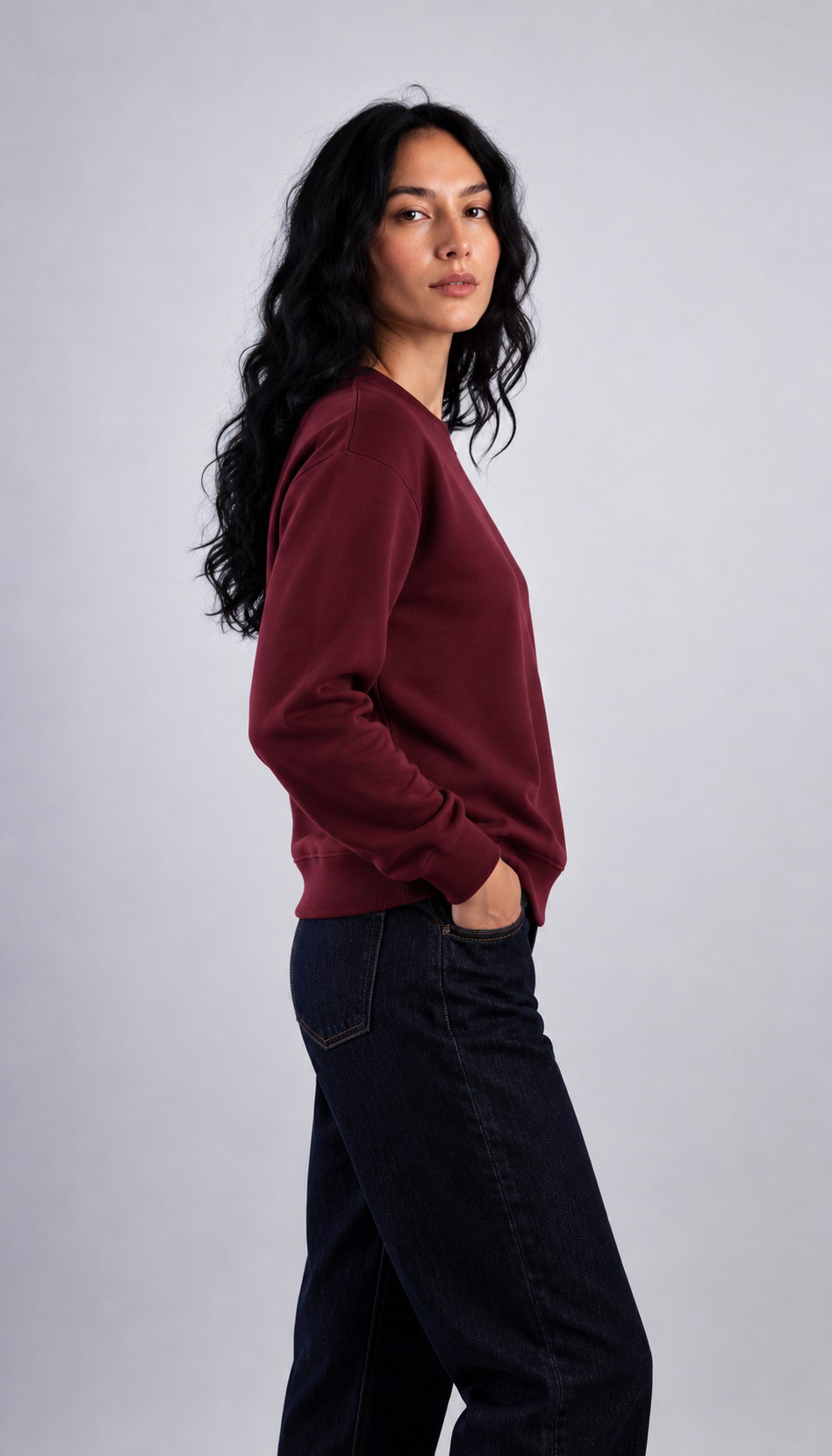 Maroon Regular Fit