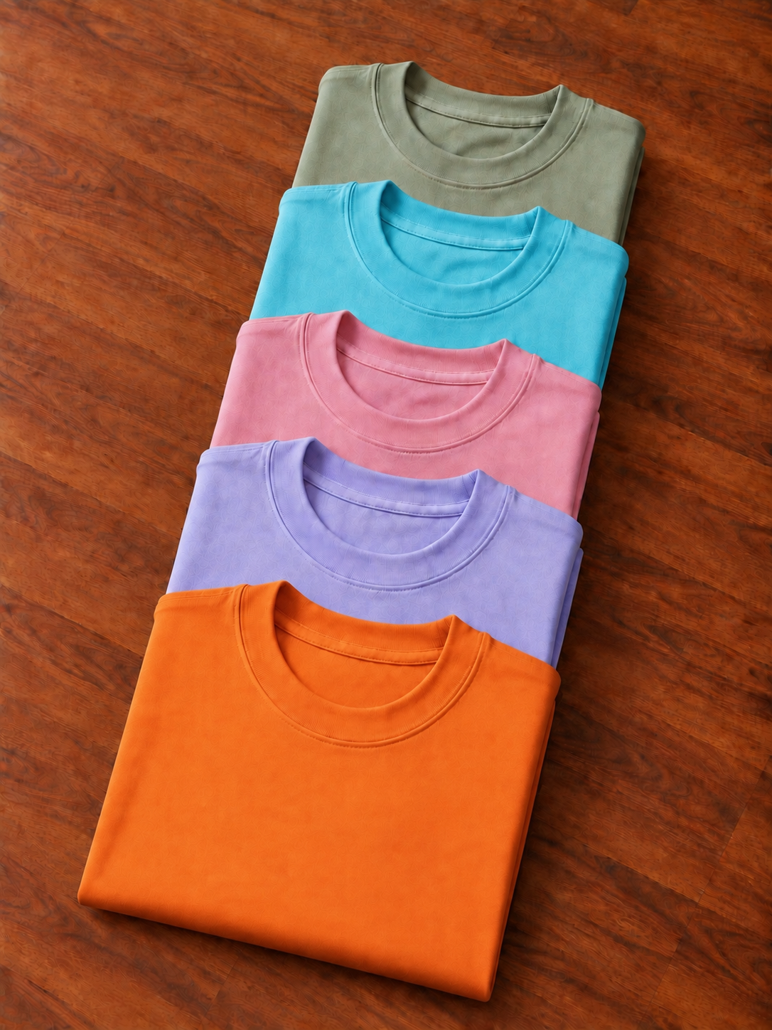 Pastel Everyday T-Shirts Pack of 5