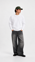 White Regular Sweatshirt
