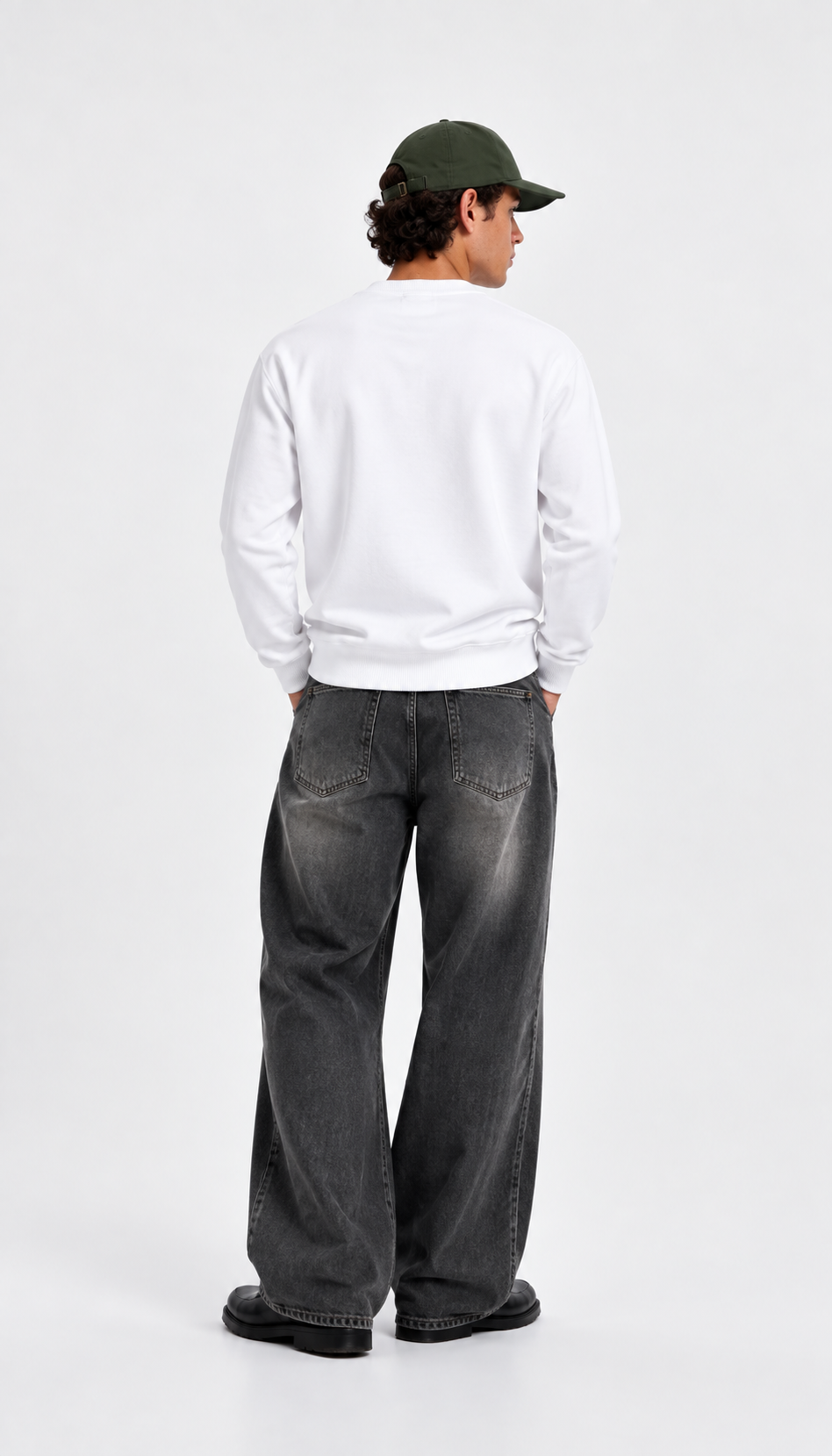 White Regular Sweatshirt