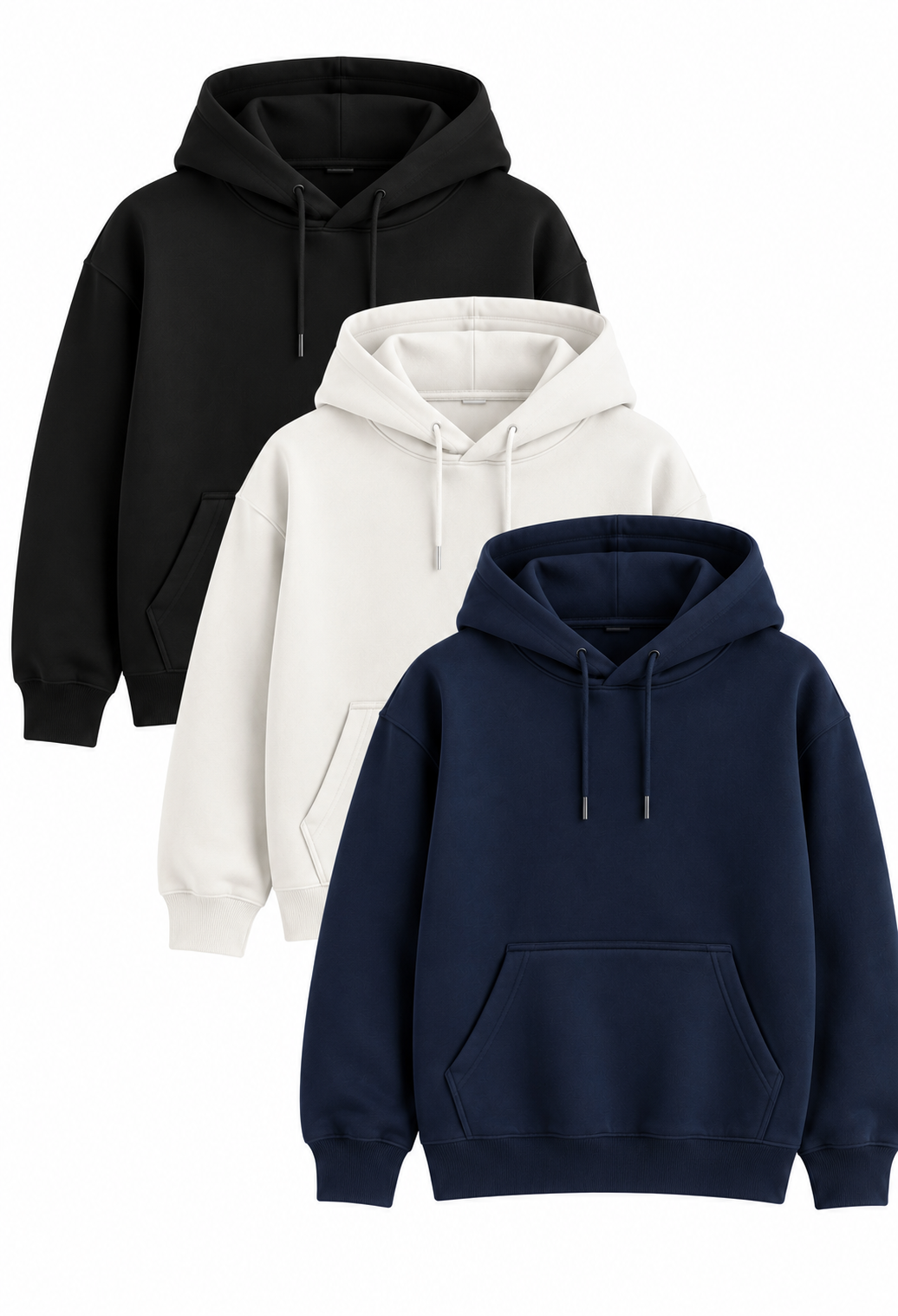 430 GSM Heavyweight Hoodie Pack of 3