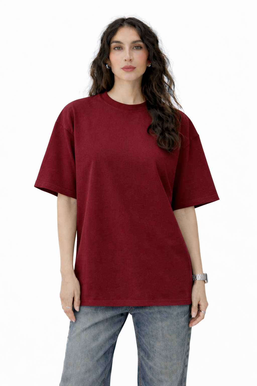 Heavyweight Oversized Cotton Pack of 4 T-Shirts