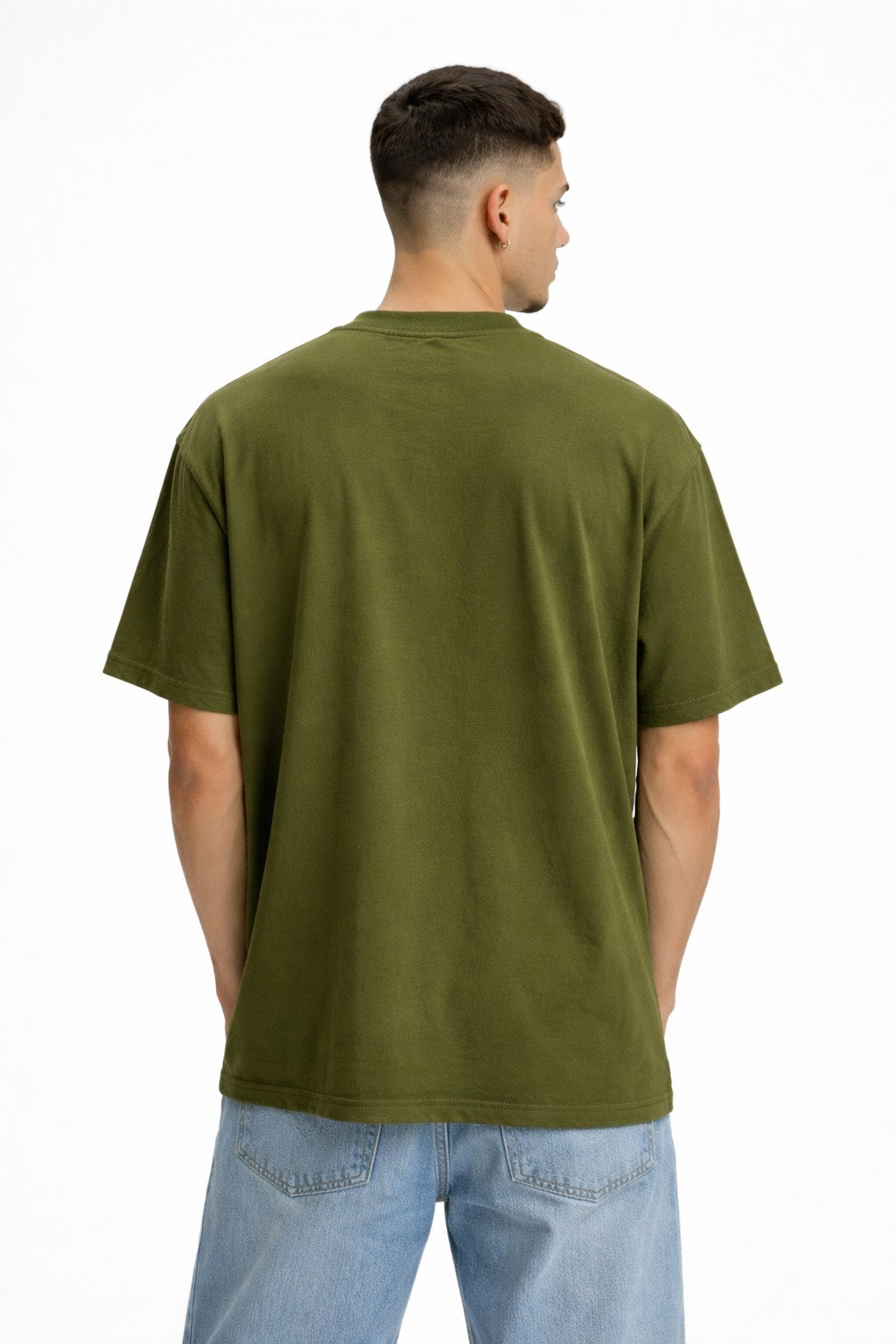 ARMY GREEN OVERSIZED T-SHIRT