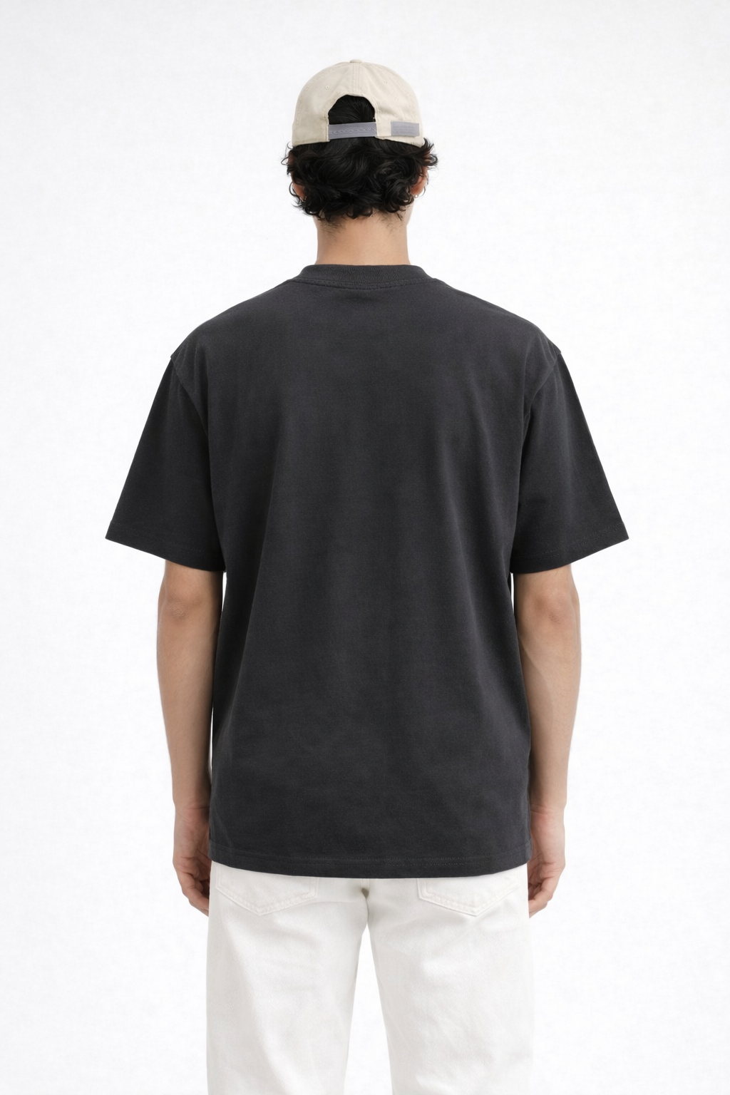 CHARCOAL OVERSIZED T-SHIRT