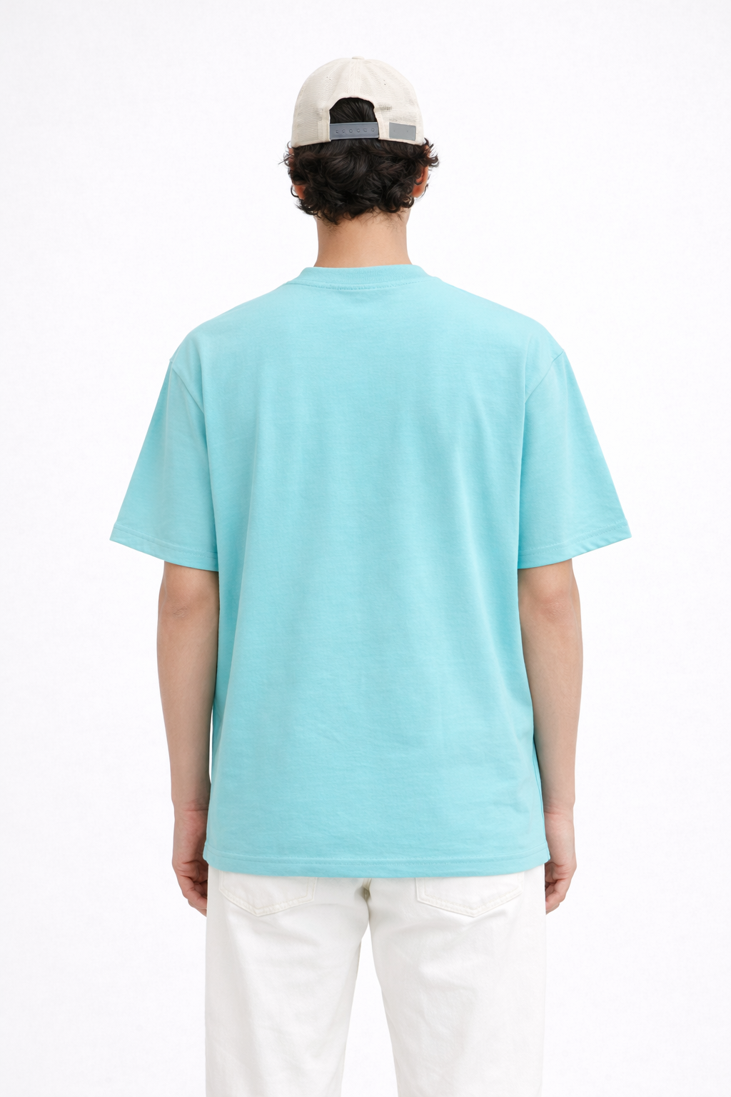 POWDER BLUE OVERSIZED T-SHIRT