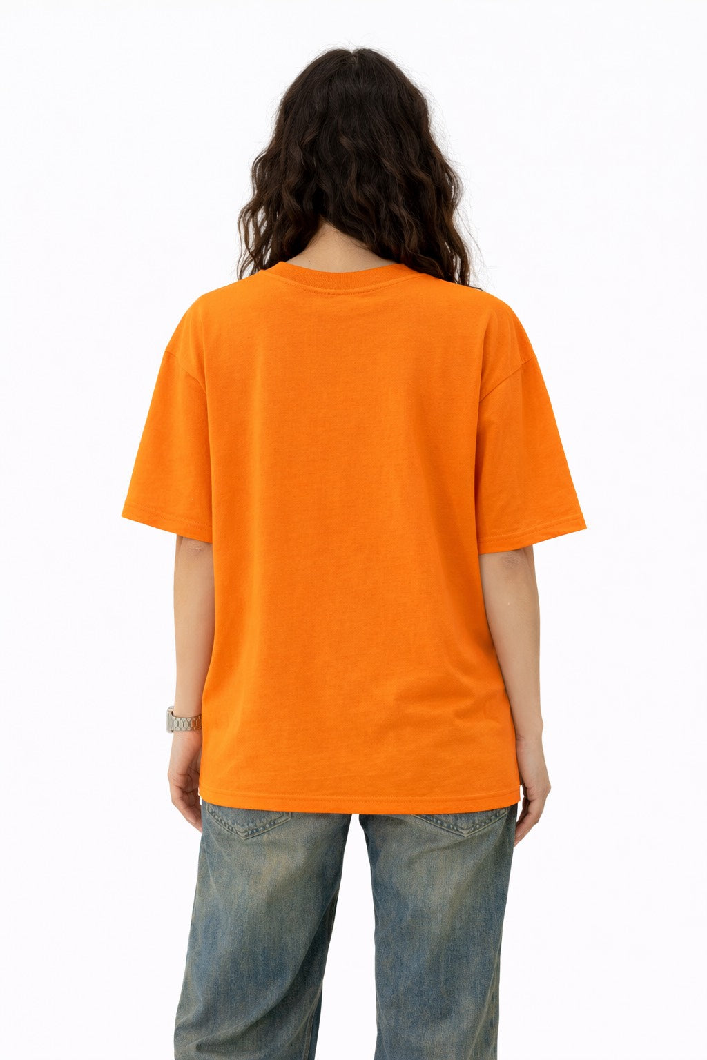ORANGE OVERSIZED T-SHIRT