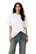WHITE HEAVYWEIGHT OVERSIZED T-SHIRT